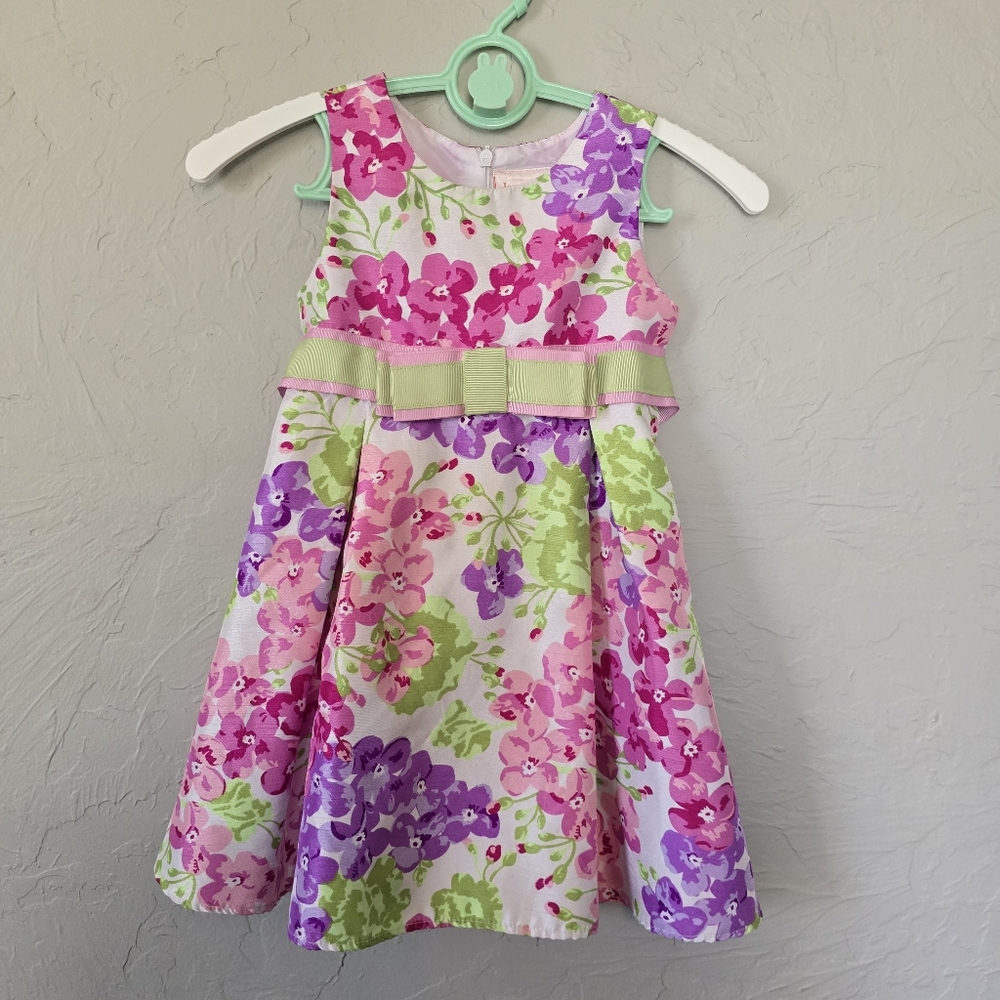 Jenny And Me 2T Girls Floral Dress